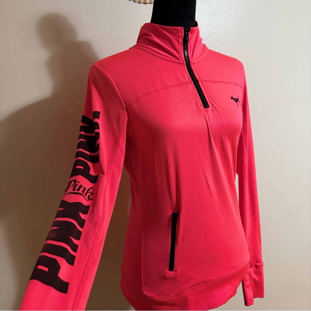 PINK Victoria Secret Quarter-Zip Pullover